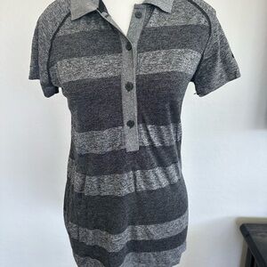 Nike Heather Gray Polo Shirt